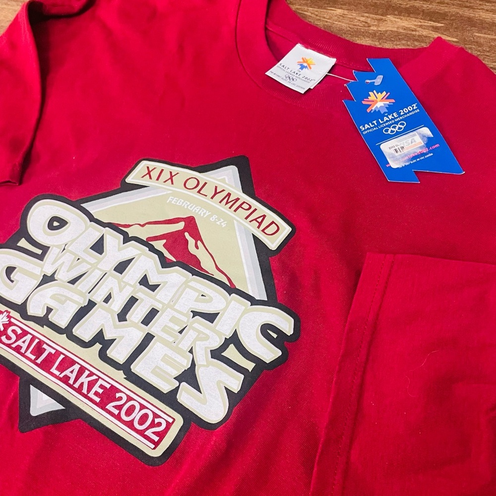 New Vintage 2002 Olympic Winter Games Utah Tshirt